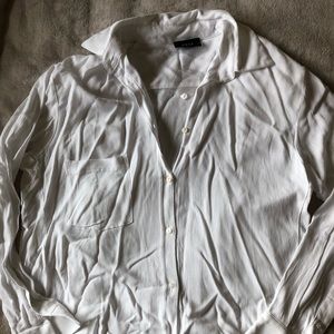 VICI White Button Down Blouse